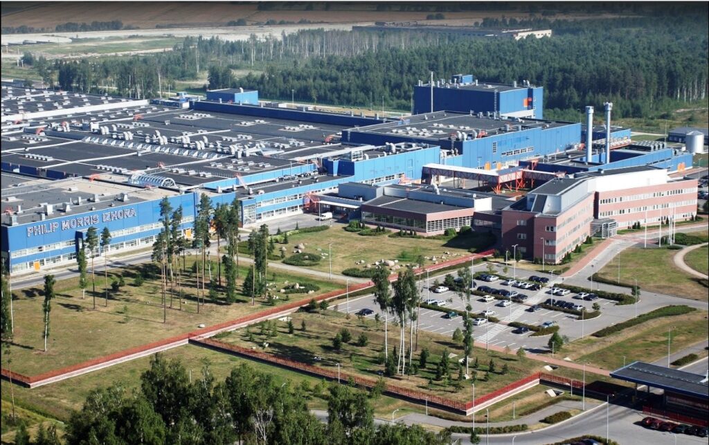Очистные сооружения, «Филип Моррис Ижора»