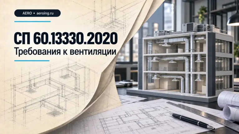 Обложка статьи «СП 60.13330.2020: требования к вентиляции».