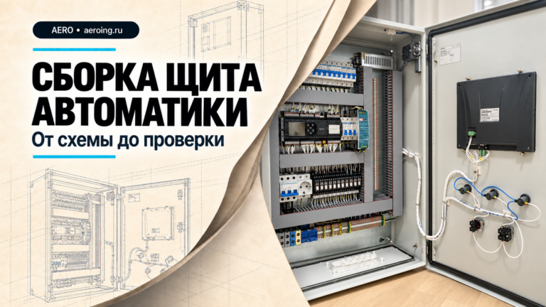 Сборка щита автоматики: от схемы до проверки