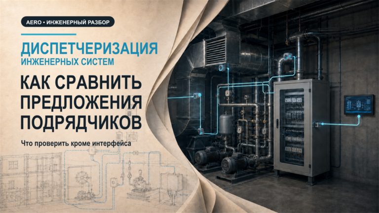 Обложка статьи «Диспетчеризация инженерных систем: как сравнить предложения подрядчиков».